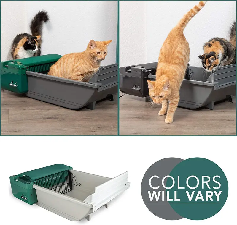 Pet Zone Smart Scoop Self-Cleaning Automatic Litter Box – No Subscription Refills Required