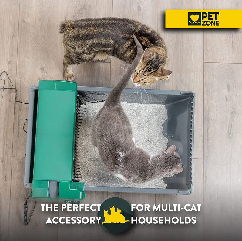 Pet Zone SmartScoop Self-Cleaning Automatic Litter Box – No Refills Required