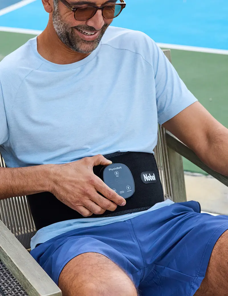 PhysioBelt – Heated Lumbar Massage Belt with Adjustable Heat Levels