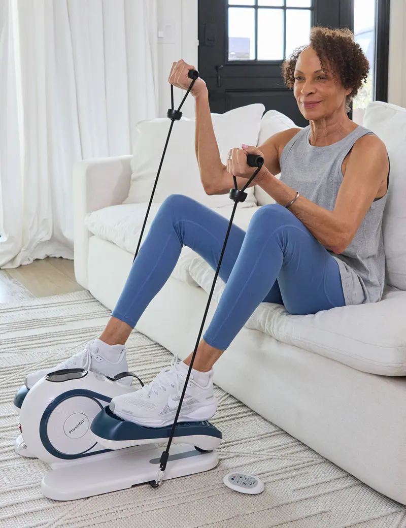 PhysioGo 2 – Compact Portable Elliptical Trainer for Low-Impact Cardio