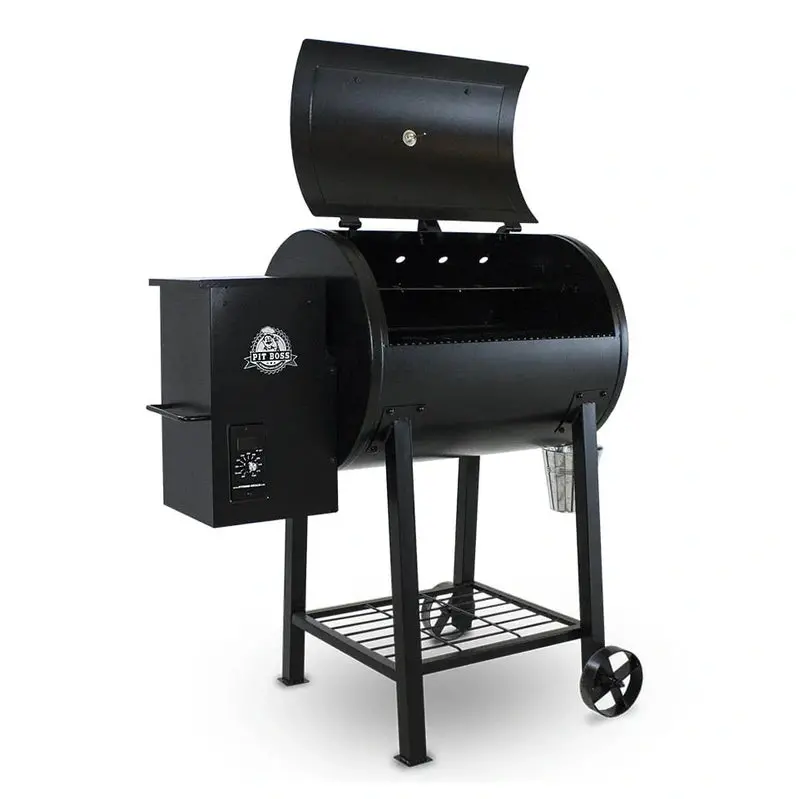Pit Boss 700FB Pellet Grill with Flame Broiler Technology – 700 sq. in. Cooking Area, Wood-Fired Flavor