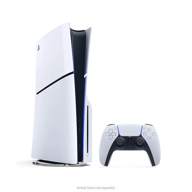 PlayStation 5 Slim Disc Edition – Compact 1TB Gaming Console