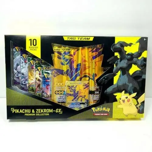 Pokémon Pikachu & Zekrom GX Premium Collection Box Set