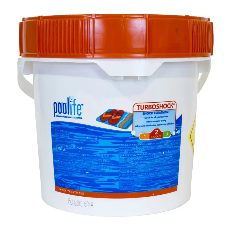 POOLIFE Turbo Shock Chlorine Granules – Fast-Acting Pool Shock Treatment (25 lb)