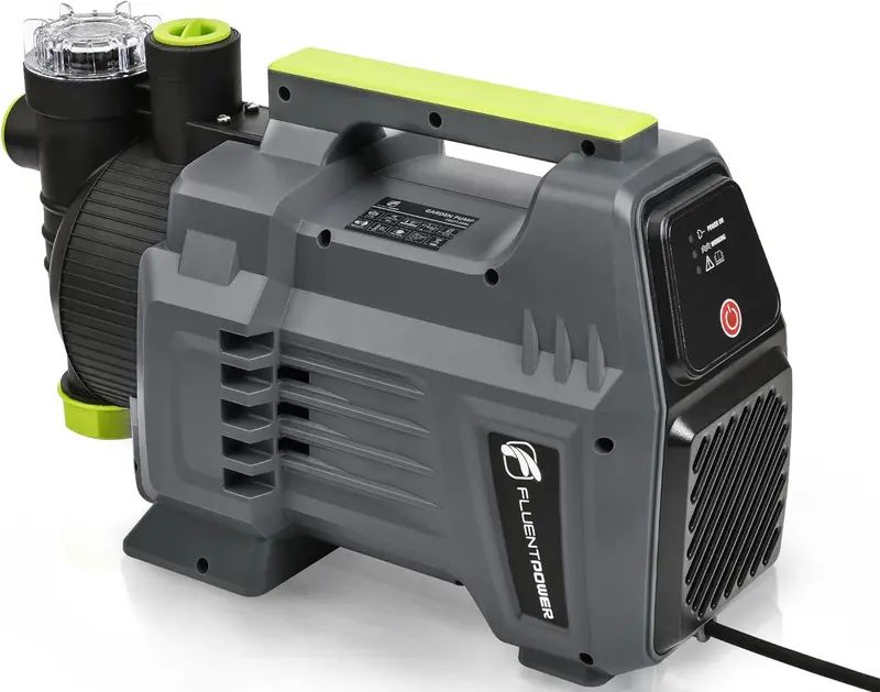 Portable 900 GPH Garden Transfer Pump — Electric Shallow-Well Jet Pump for Lawn Irrigation & Water Drainage