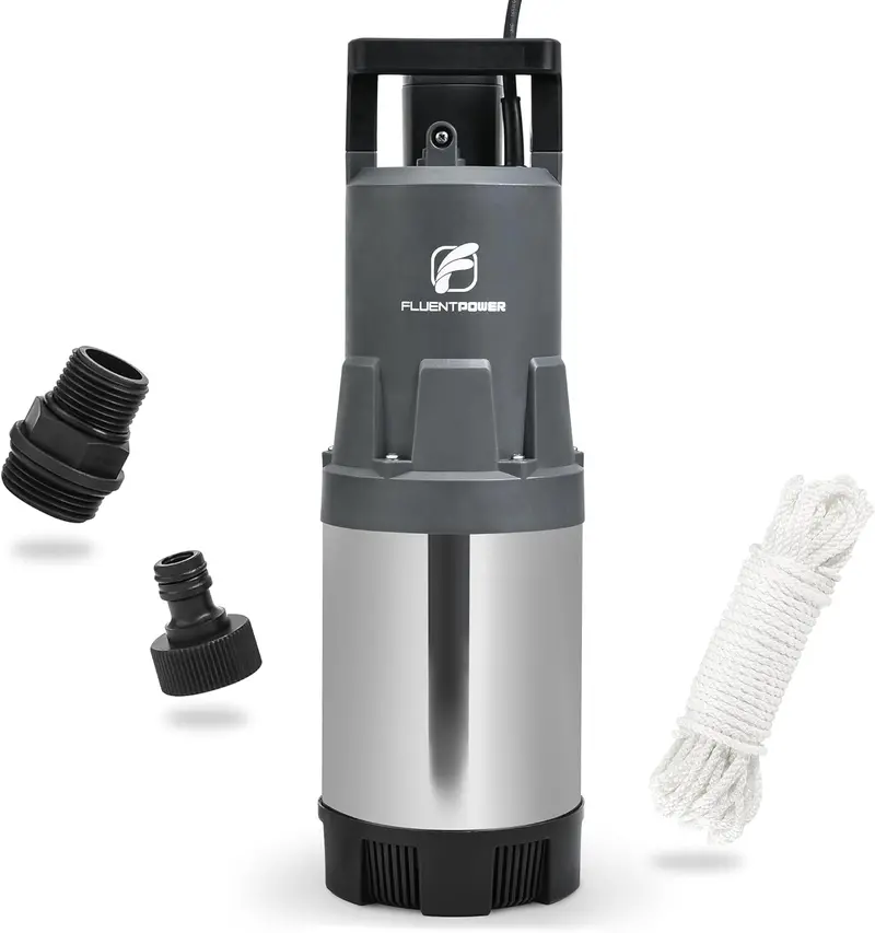 Portable 900 GPH Garden Transfer Pump — Electric Shallow-Well Jet Pump for Lawn Irrigation & Water Drainage