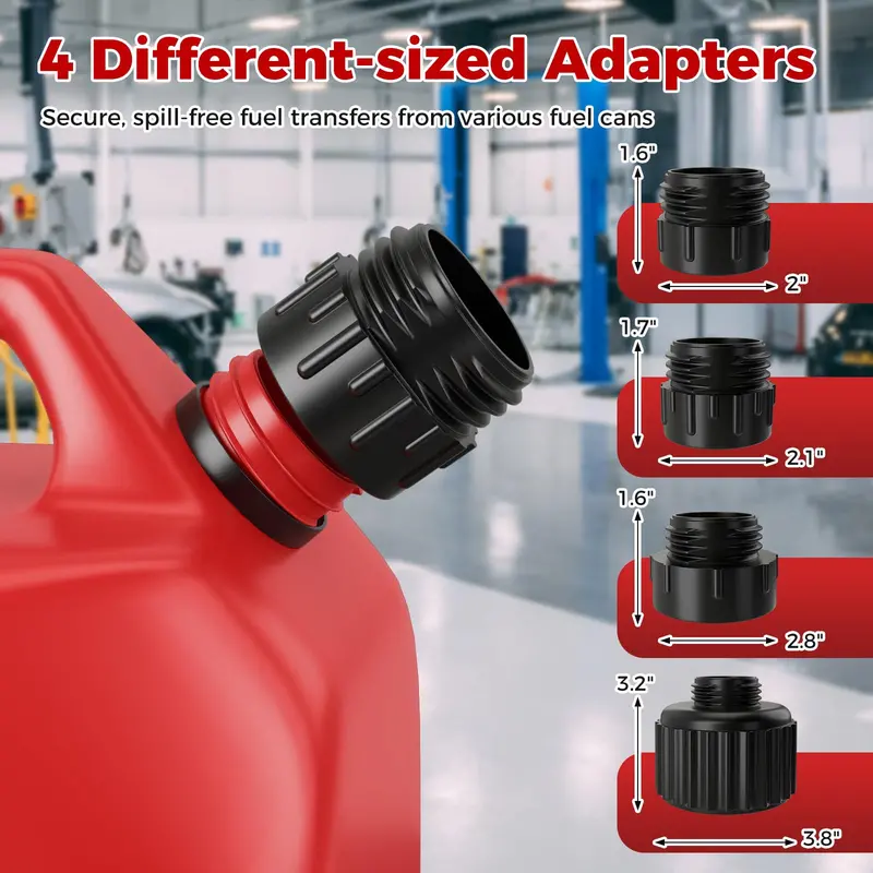 Portable Battery-Powered Fuel Transfer Pump – Adjustable Flow Rate & Nozzle