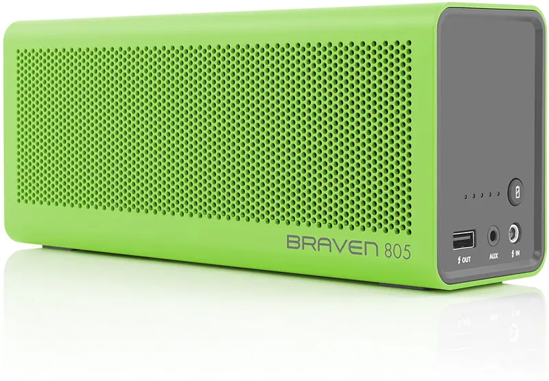 Portable Bluetooth Speaker with 18-Hour Battery Life and Built-in Power Bank 2