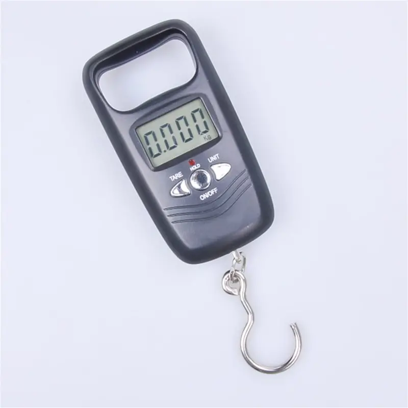 Portable Digital Hanging Scale – 50kg LCD Travel Scale for Luggage, Fishing Gear, and On-the-Go Weighing