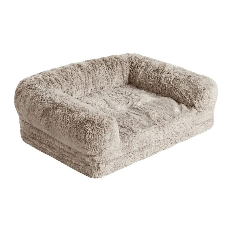 Portable Foldable Pet Bed – Pressure-Relieving Memory Foam & Extra-Wide Sleeping Surface 2