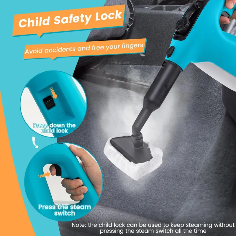 Portable Handheld Steam Cleaner for Multi-Surface Cleaning