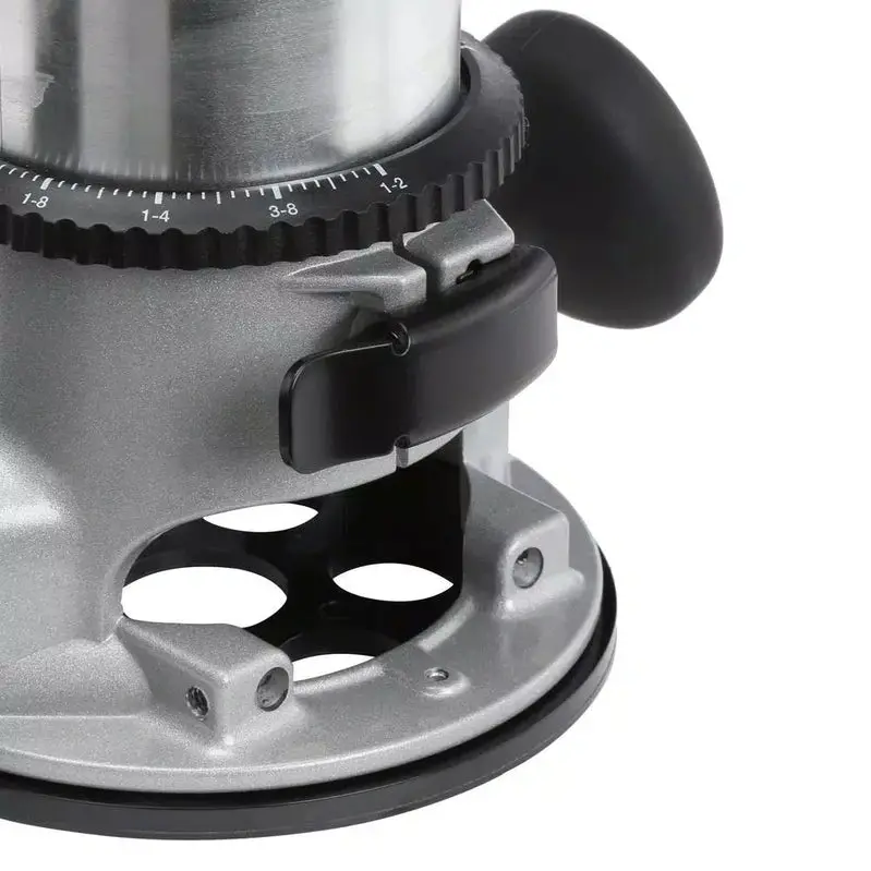 PORTER-CABLE 11-Amp Fixed-Base Router – Precision Woodworking Tool with Depth Adjustment