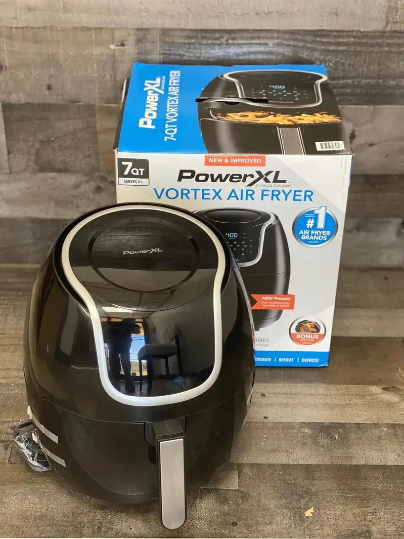 PowerXL Vortex Air Fryer Multi-Cooker – Roast, Bake, Dehydrate & Reheat with Non-Stick Basket