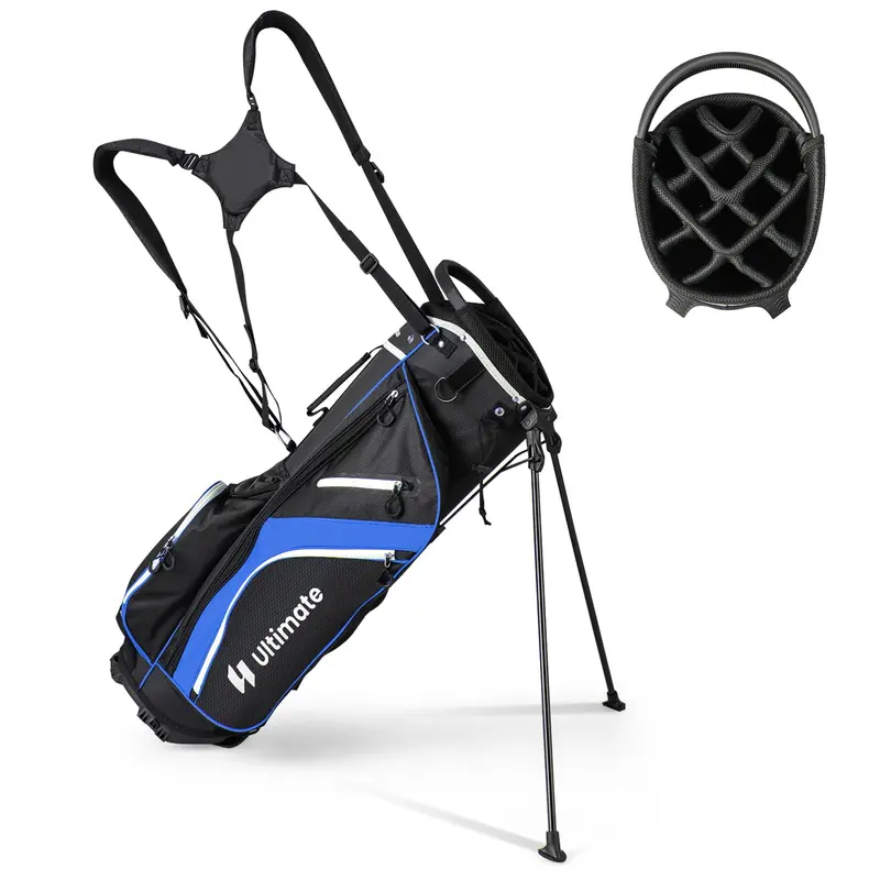 Premium Golf Stand Bag – 14-Way Top Divider with Sturdy Frame and Balanced Weight Distribution