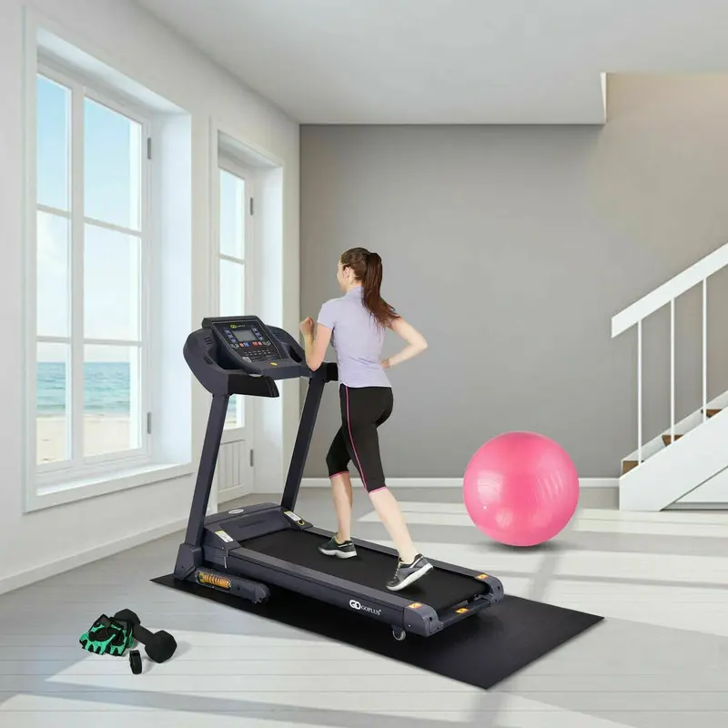 Premium Thick Treadmill Mat – 36" x 78" High-Density Waterproof PVC for Hardwood Floors
