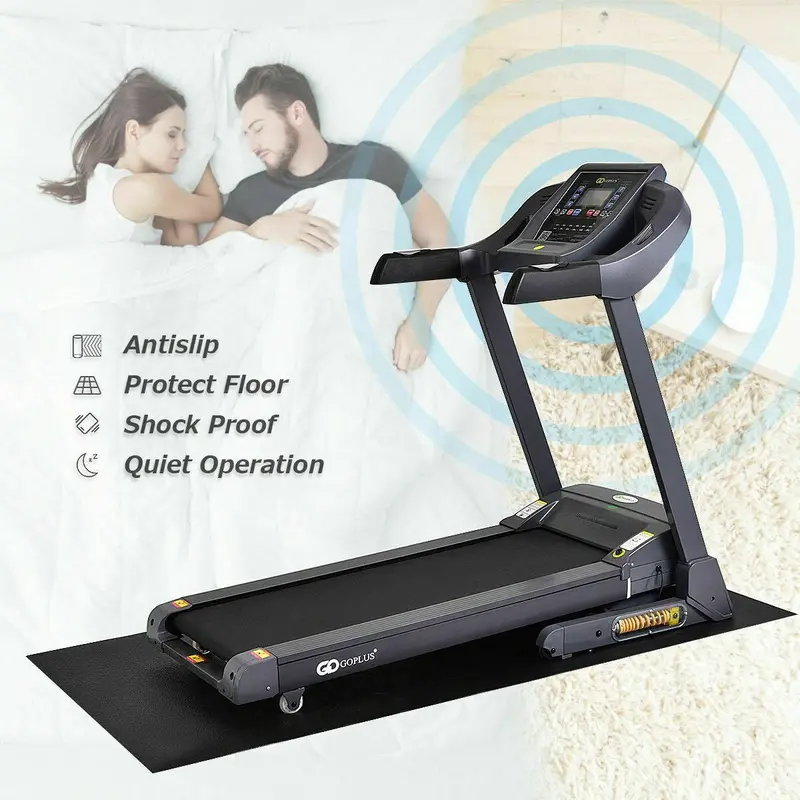 Premium Thick Treadmill Mat – 36" x 78" High-Density Waterproof PVC for Hardwood Floors