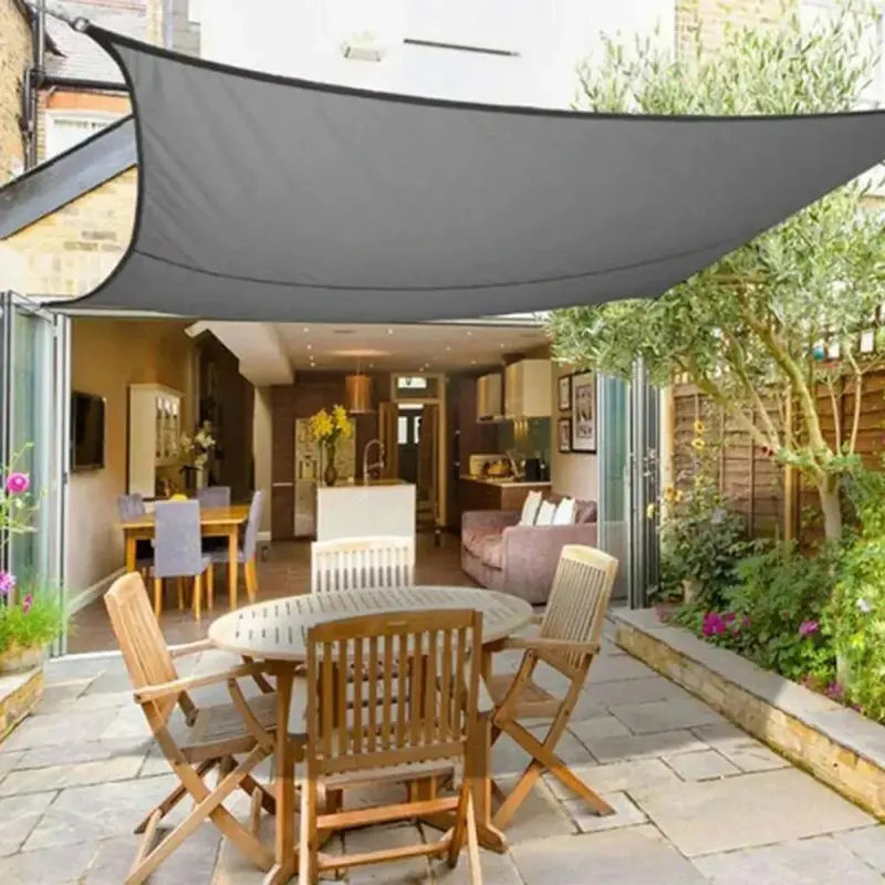 Premium Water-Repellent Sun Shade Cloth | Balcony & Patio UV Protection Canopy