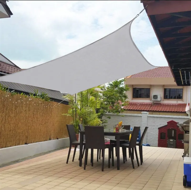 Premium Water-Repellent Sun Shade Cloth | Balcony & Patio UV Protection Canopy