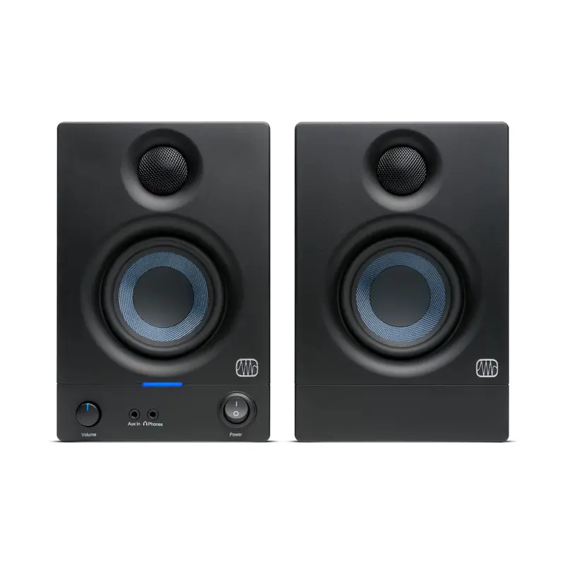 PreSonus Eris 3.5 Powered Studio Monitors – Compact Audio Reference Speakers