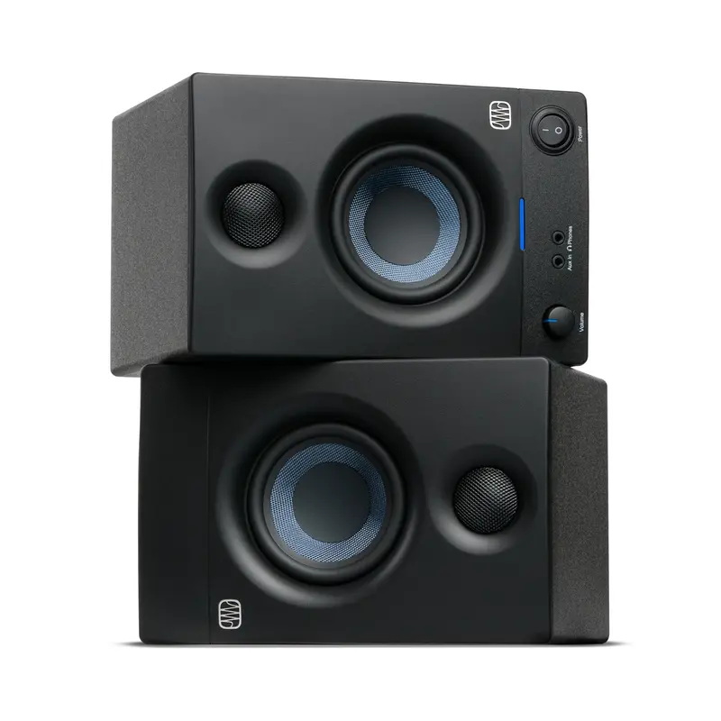 PreSonus Eris 3.5 Powered Studio Monitors – Compact Audio Reference Speakers