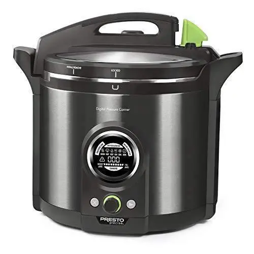 Presto 12-Quart Digital Pressure Canner with Stainless Steel Finish