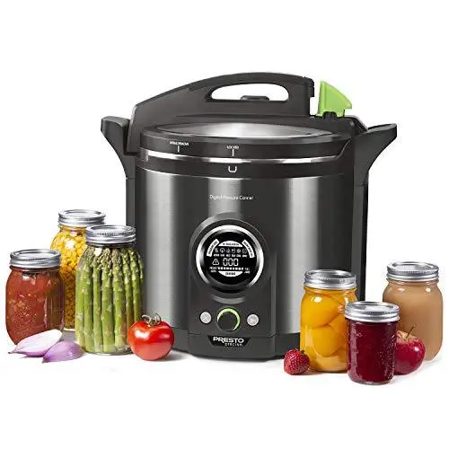 Presto 12-Quart Digital Pressure Canner with Stainless Steel Finish