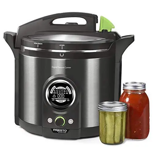 Presto 12-Quart Digital Pressure Canner with Stainless Steel Finish