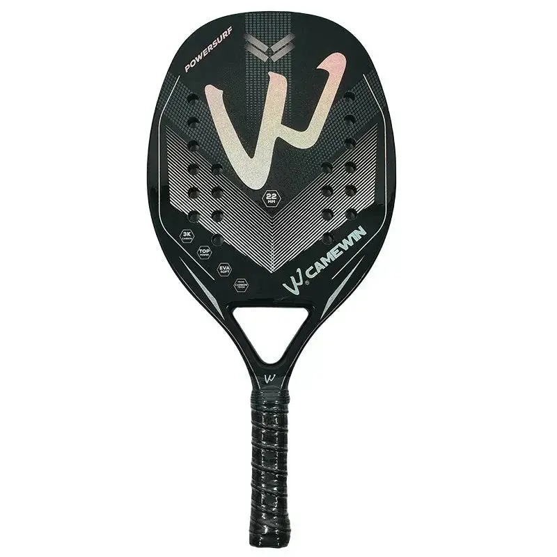 ProCarbo Grip Beach Tennis Racket – Lightweight 3K Carbon Fiber Construction 2