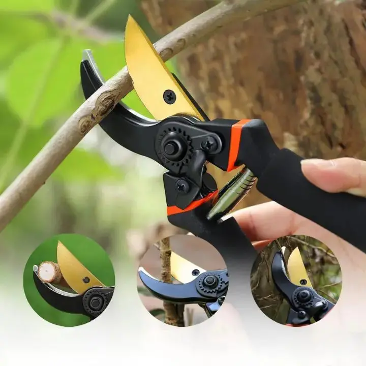 Professional Ergonomic Garden Shears – Precision-Sharp, All-Purpose Pruning Tool