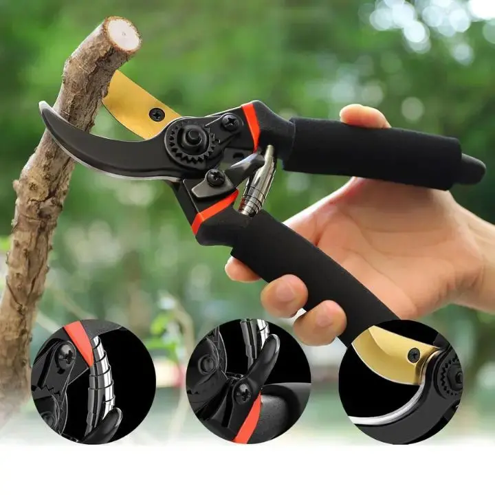 Professional Ergonomic Garden Shears – Precision-Sharp, All-Purpose Pruning Tool 2