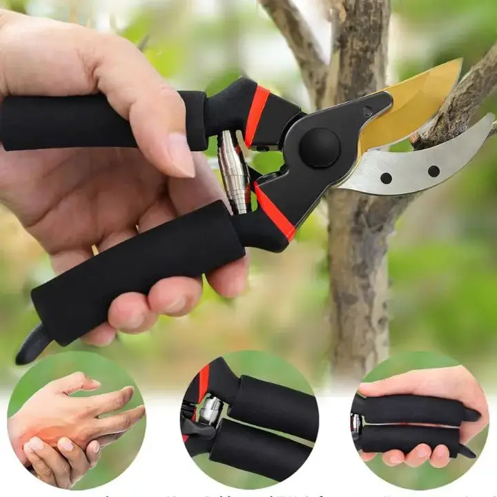 Professional Ergonomic Garden Shears – Precision-Sharp, All-Purpose Pruning Tool