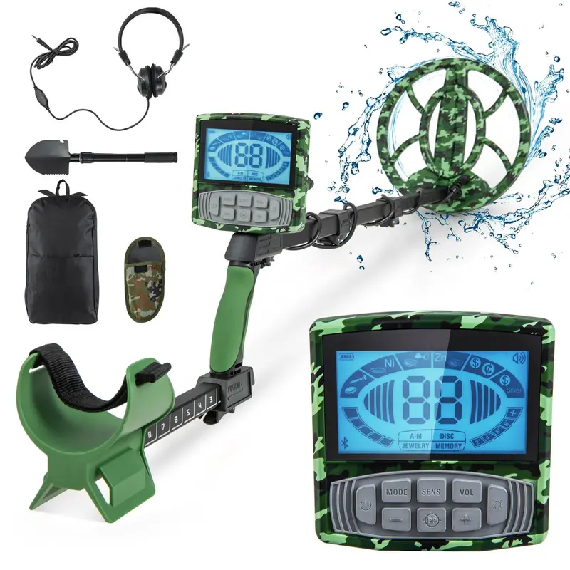 Professional-Grade Metal Detector for Adults – High Sensitivity Treasure Hunting Tool