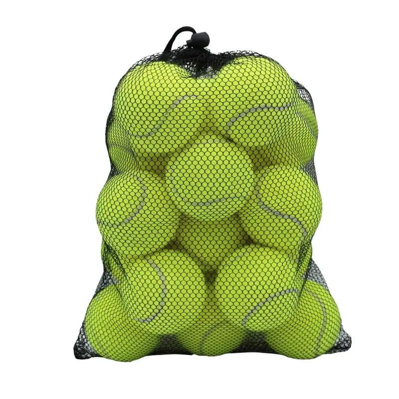 Professional-Grade Training Tennis Balls (20-Pack) – 2.58" Diameter with Mesh Carry Bag