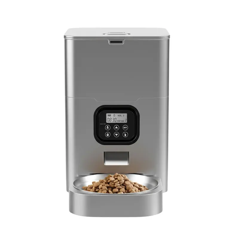 Programmable Automatic Pet Feeder for Cats and Dogs