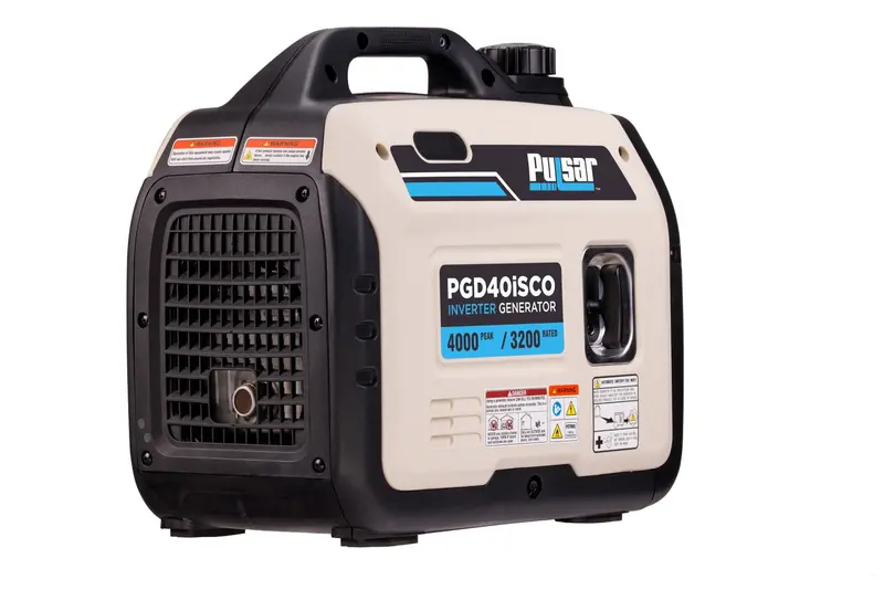 Pulsar 4000W Inverter Generator – Super-Quiet, CO Sentry Safety, Portable & Electronics-Safe