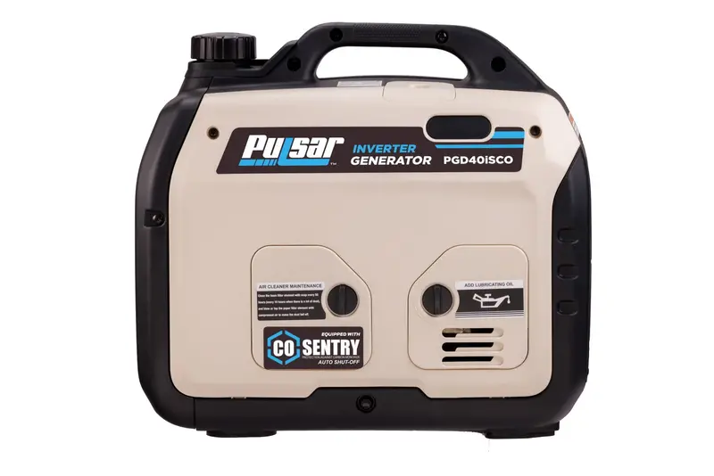 Pulsar 4000W Inverter Generator – Super-Quiet, CO Sentry Safety, Portable & Electronics-Safe