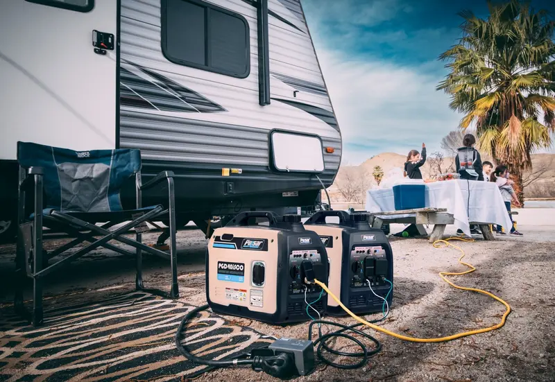 Pulsar 4000W Inverter Generator – Super-Quiet, CO Sentry Safety, Portable & Electronics-Safe