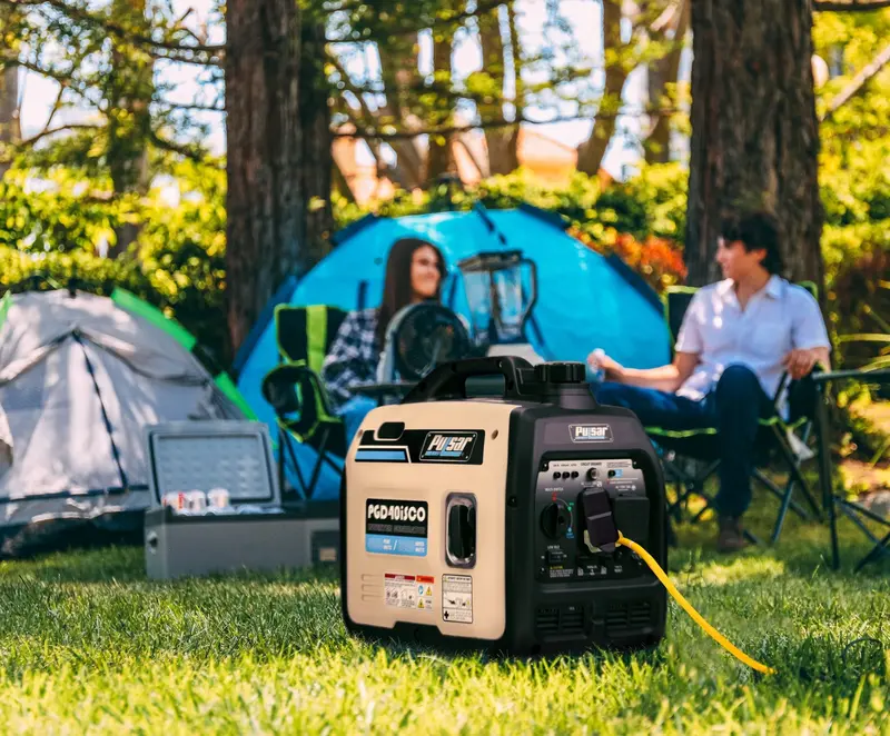 Pulsar 4000W Inverter Generator – Super-Quiet, CO Sentry Safety, Portable & Electronics-Safe