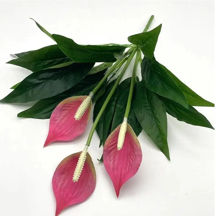 PVC Potted Artificial Plant – Low-Maintenance Desk or Shelf Accent, 50 cm
