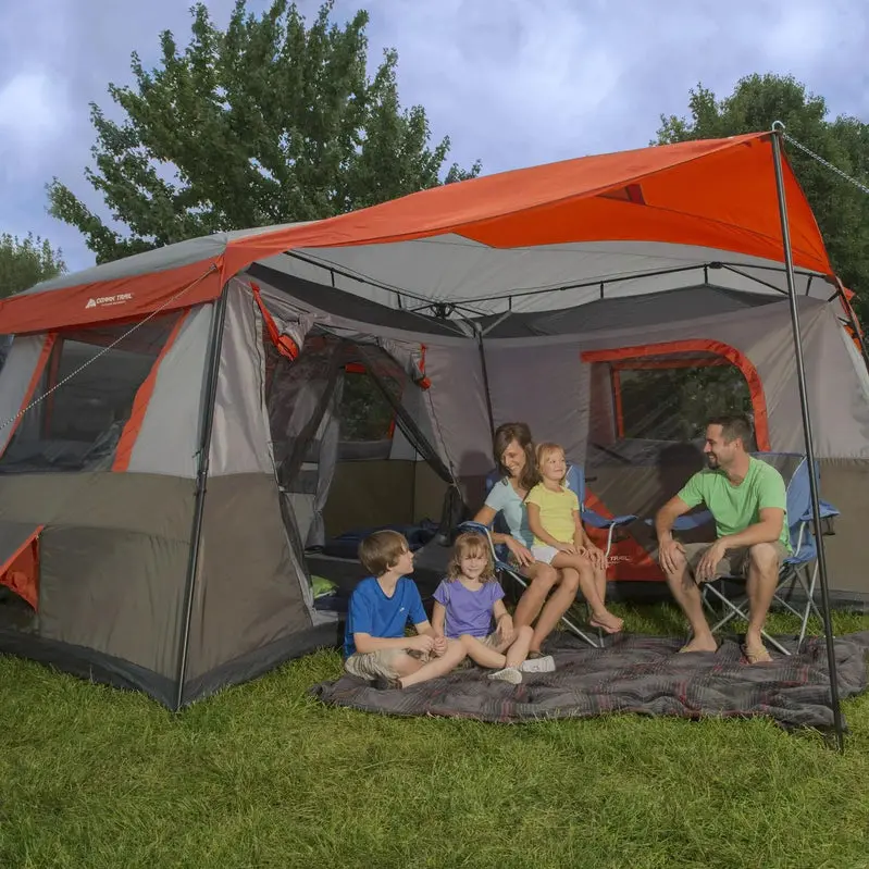 Quick-Setup Cabin Tent – Accommodates Up to 12 Campers, Lightweight & Portable