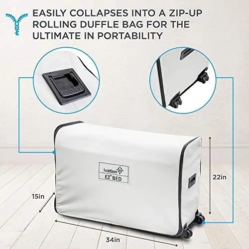 Quick-Setup Folding Bed – Lightweight Portable Guest Bed with Easy Assembly