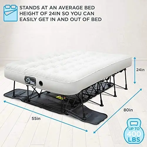Quick-Setup Folding Bed – Lightweight Portable Guest Bed with Easy Assembly