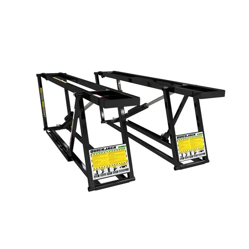 QuickJack 7000TL Dual-Post Portable Car Lift – 7000 lb Capacity, 27" Lift Height, Auto-Locking Safety System