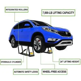 QuickJack 7000TL Heavy-Duty Portable Vehicle Lift for Trucks and SUVs