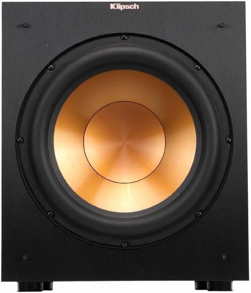 R-12SW Front-Firing Subwoofer with Copper-Spun 12" Driver and 400W Digital Amplifier