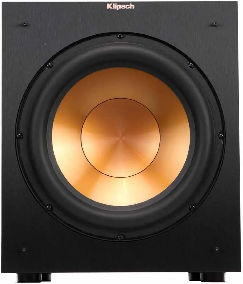 R-12SW Front-Firing Subwoofer with Copper-Spun 12" Driver and 400W Digital Amplifier