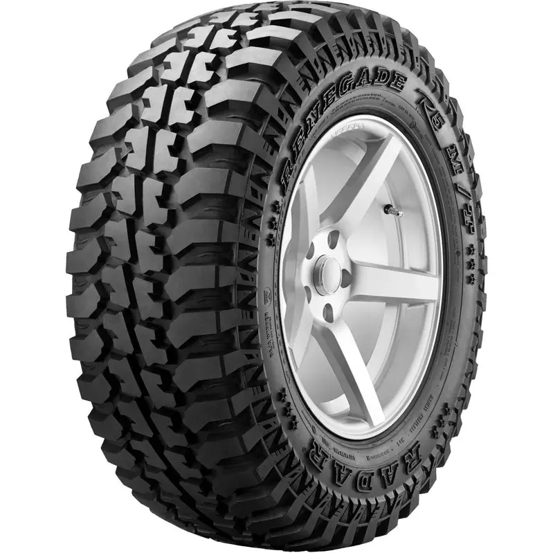 Radar Renegade R5 Mud-Terrain Light Truck Tire – LT31X10.50R15, 109Q Load Rating