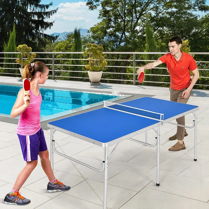Ready-to-Play Portable Table Tennis Set – Includes Paddles and Balls 2