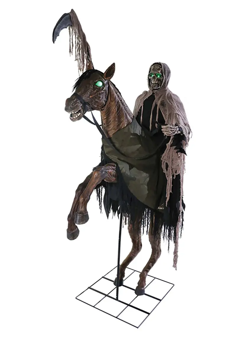 Reaper's Ride Animatronic Haunted House Prop with Motion Effects