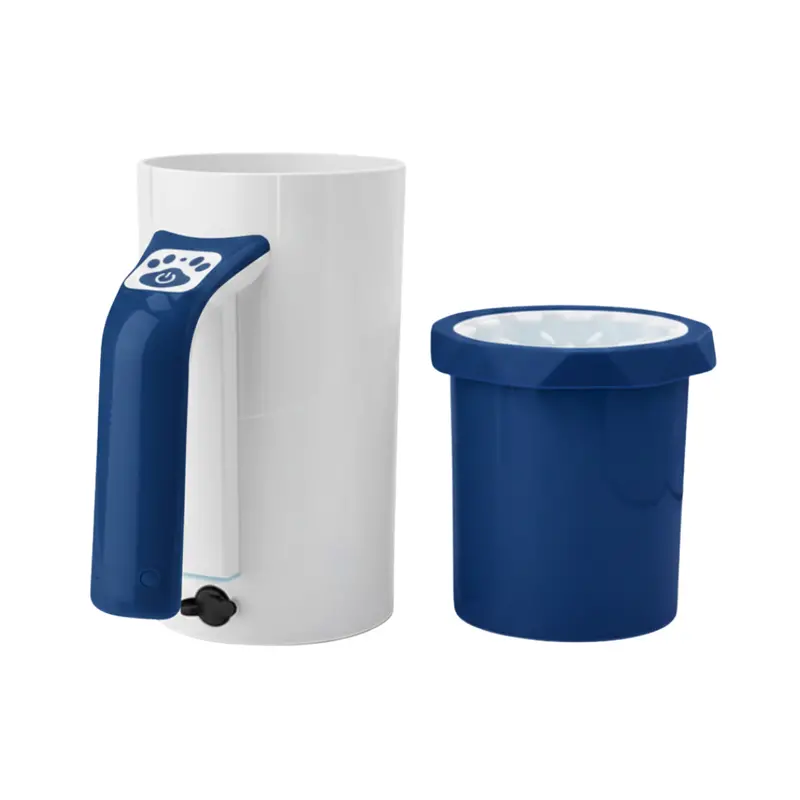 Rechargeable Paw Cleaner with Rotating Silicone Brush